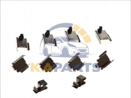 109-1246 QUICK BRAKE Монтажний компл.,гальм.колодки