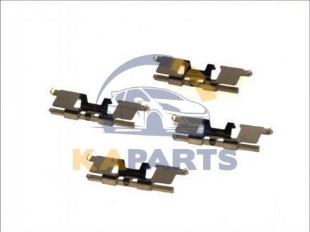 109-1677 QUICK BRAKE Монтажный компл.,гальм.колодки