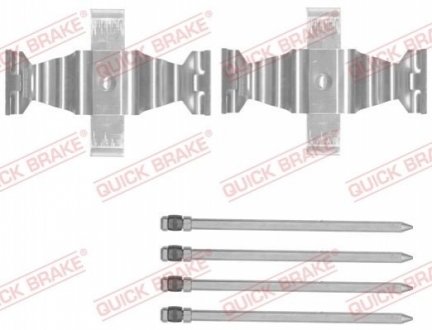 109-1829 QUICK BRAKE Комплект прижимних планок гальмівного супорту