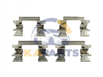 109-1862 QUICK BRAKE Монтажный компл.,гальм.колодки