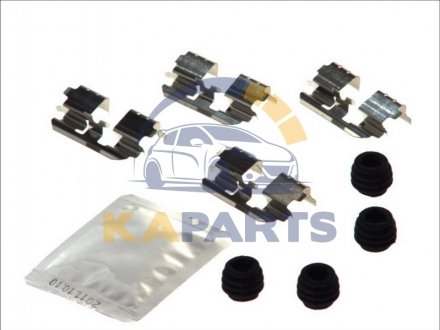 109-1810 QUICK BRAKE Монтажный компл.,гальм.колодки