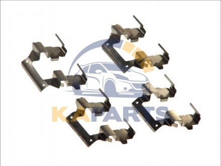 109-1103 QUICK BRAKE Монтажний компл.,гальм.колодки