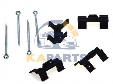 109-0951 QUICK BRAKE Монтажний компл.,гальм.колодки