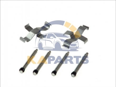 109-1076 QUICK BRAKE Монтажний компл.,гальм.колодки