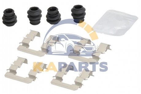 109-1831 QUICK BRAKE Монтажный компл.,гальм.колодки