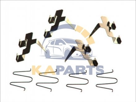 109-1207 QUICK BRAKE Монтажный компл.,гальм.колодки