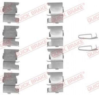 109-1775 QUICK BRAKE Монтажний компл.,гальм.колодки