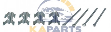 109-0969 QUICK BRAKE Комплект прижимних планок гальмівного супорту