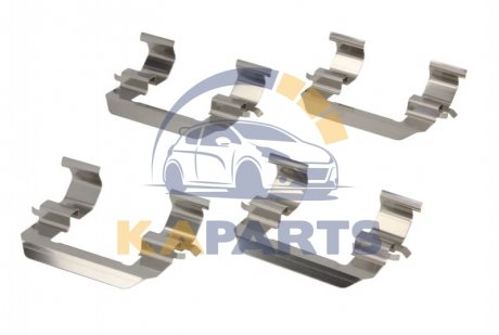 109-1776 QUICK BRAKE Монтажний компл.,гальм.колодки