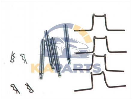 109-0978 QUICK BRAKE Монтажний компл.,гальм.колодки