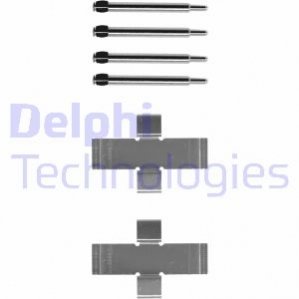 LX0006 Delphi Монтажний компл.,гальм.колодки