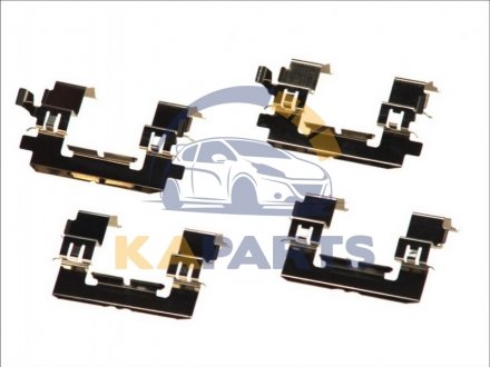 109-1756 QUICK BRAKE Монтажный компл.,гальм.колодки