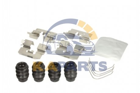 109-0058 QUICK BRAKE Монтажный компл.,гальм.колодки
