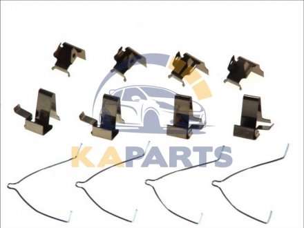 109-1261 QUICK BRAKE Монтажний компл.,гальм.колодки