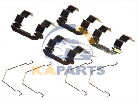 109-1158 QUICK BRAKE Монтажний компл.,гальм.колодки