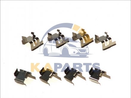 109-1286 QUICK BRAKE Монтажний компл.,гальм.колодки