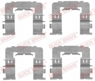 109-1742 QUICK BRAKE Монтажний компл.,гальм.колодки