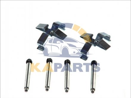 109-1266 QUICK BRAKE Монтажний компл.,гальм.колодки