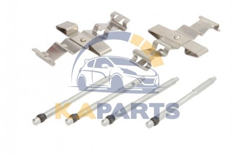 109-0042 QUICK BRAKE Комплект прижимних планок гальмівного супорту