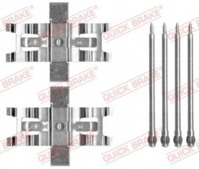 109-1805 QUICK BRAKE Монтажний компл.,гальм.колодки