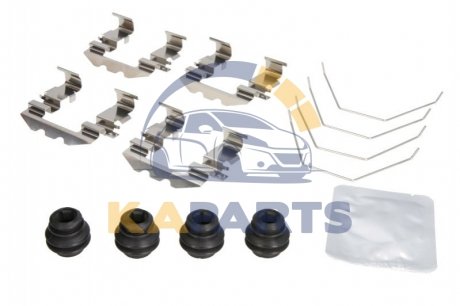 109-0057 QUICK BRAKE Монтажний компл.,гальм.колодки