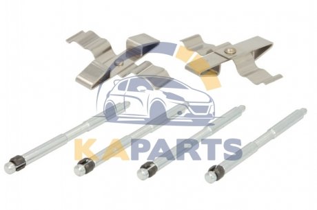 109-0055 QUICK BRAKE Монтажный компл.,гальм.колодки