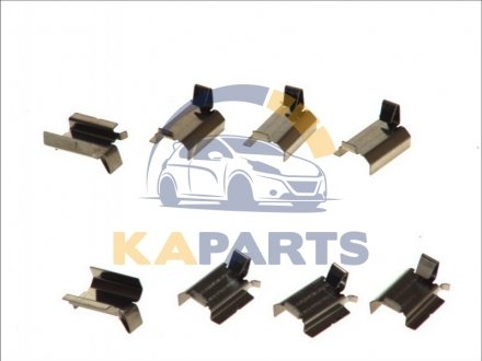 109-1820 QUICK BRAKE Монтажный компл.,гальм.колодки