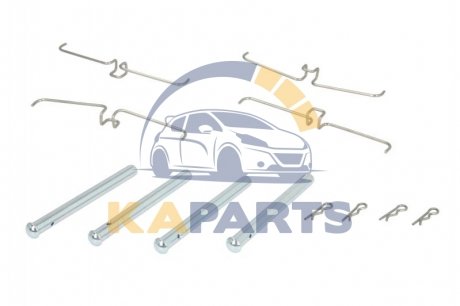 109-0907 QUICK BRAKE Монтажний компл.,гальм.колодки