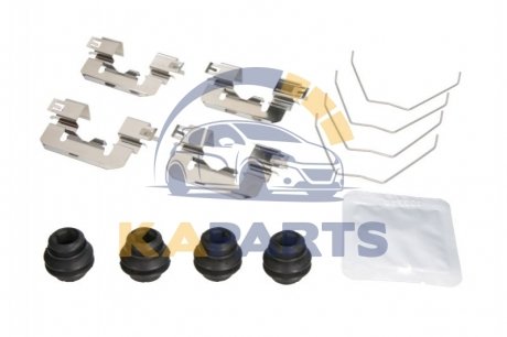 109-0063 QUICK BRAKE Монтажный компл.,гальм.колодки
