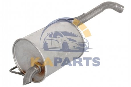 145-125 BOSAL Глушитель задняя часть NISSAN MICRA 05- (145-125) BOSAL