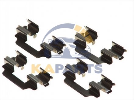 109-1709 QUICK BRAKE Монтажний компл.,гальм.колодки