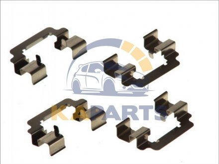 109-1777 QUICK BRAKE Монтажний компл.,гальм.колодки
