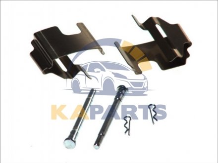 109-1273 QUICK BRAKE Монтажний компл.,гальм.колодки