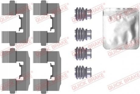 109-0115 QUICK BRAKE Монтажний компл.,гальм.колодки