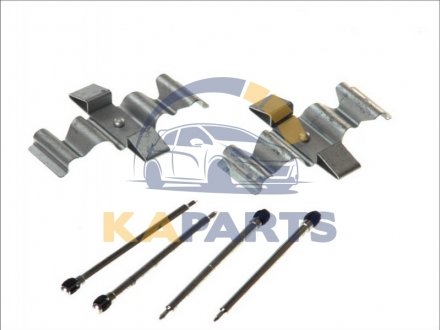 109-1636 QUICK BRAKE Монтажний компл.,гальм.колодки