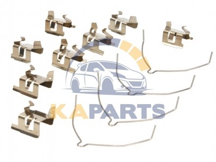 109-1289 QUICK BRAKE Монтажний компл.,гальм.колодки