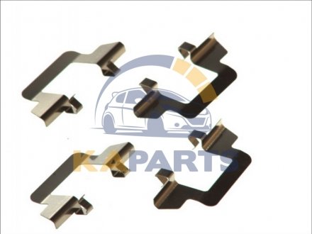 109-1243 QUICK BRAKE Монтажний компл.,гальм.колодки