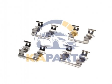 109-1696 QUICK BRAKE Монтажний компл.,гальм.колодки