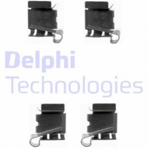 LX0390 Delphi Монтажний компл.,гальм.колодки