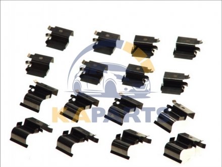 109-1799 QUICK BRAKE Монтажный компл.,гальм.колодки