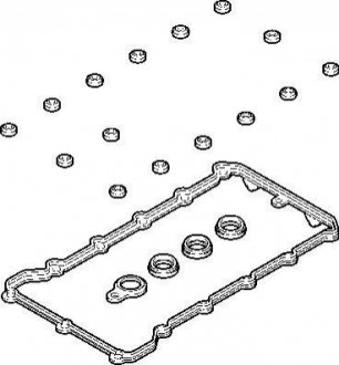135.391 ELRING Комплект прокладок клап.кришки