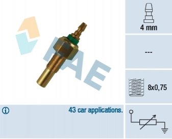 32170 FAE Датчик темпер. охолодж.рідини