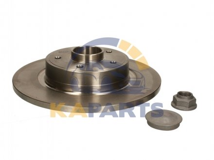 08.9792.17 BREMBO Гальмівний диск зад. Laguna II 01-/Gr. Scenic II 04- (274x82mm)/к-т з підшипн., +кільце ABS(1шт/уп)