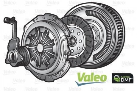 837491 Valeo К-кт зчеплення+маховик+підш-к