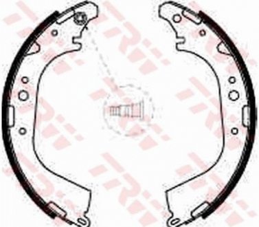 GS8501 TRW Тормозные колодки, барабанные