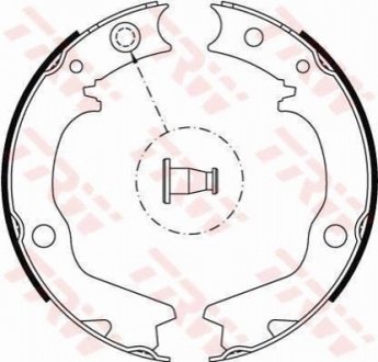 GS8479 TRW Комплект тормозных колодок, стояночная тормозная система