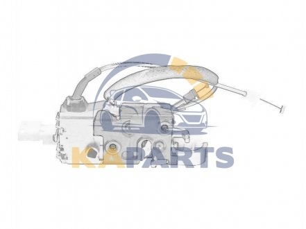 9681335380 Fiat/Alfa/Lancia Замок двері водійської
