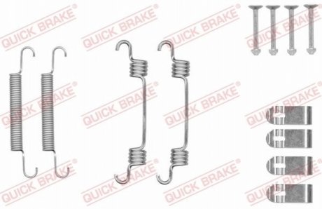 105-0044 QUICK BRAKE Монтажний комплект колодки