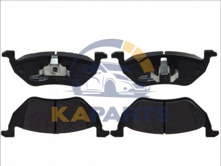 LP2158 Delphi Тормозные колодки, дискові