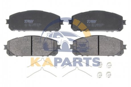Гальмівні колодки дискові JEEP Cherokee "F "13>> GDB2142
